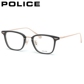 ポリス メガネフレーム 国内正規販売店 VPLQ54J 05CB 49 POLICE 眼鏡 伊達メガネ 度付き イタリア ブランド 人気 おしゃれ メンズ レディース