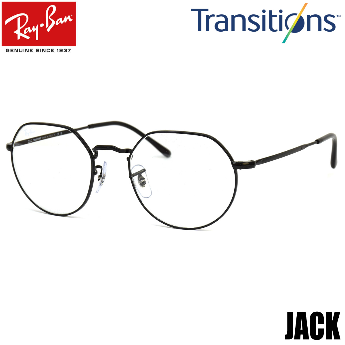 安心の2年正規保証付き! レイバン サングラス JACK ジャック 色の変わる調光レンズ RB3565 002/GG 51 正規品 新品 メガネ 眼鏡 RayBan | cyber.itu
