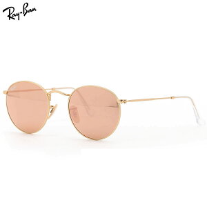 ���C�o�� �T���O���X �~���[ ���E���h���^�� Ray-Ban RB3447 112/Z2 50�T�C�Y ���C�o�� RAYBAN ROUND FLASH LENSES 112Z2 METAL �ۃ��K�l �~���[ ICONS �A�C�R�� �x���t���Ή� �����Y ���f�B�[�X