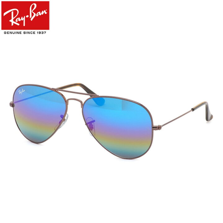 楽天市場】レイバン サングラス ミラー アビエーター Ray-Ban RB3025  