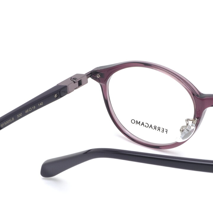 楽天市場】フェラガモ SF3005LB 500 48 メガネ FERRAGAMO 小さめ  