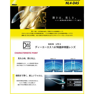 NIKON NL4-DAS ܗ1.67 ʔ񋅖ʃKlY