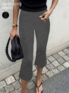 High Waisted Capri Pants For Women,Super soft Tummy Control Flare Leggings,Workout Running Yoga Athletic Leggings