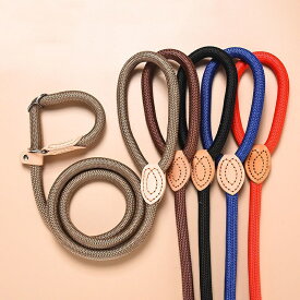 調整可能 首輪 ハーネス 犬用リード ナイロン ペットリード 耐久 ロープ ベルト 軽量 犬猫用アクセサリー