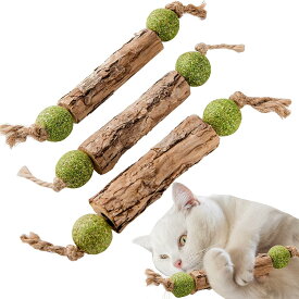 猫用 歯磨きおもちゃ 天然キャットニップ モーラル スティック アクチニディア フルーツ マタタビ