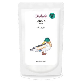 【キャットフード】　ビオリオーブ(Bioliob)　ビオ（オーガニック）　ピュア・ダック　愛猫用栄養補助食　全年齢・全猫種用　120g
