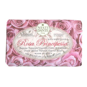 ネスティダンテ ル・ローザ シリーズ 150g 1個 100%植物性ソープ 石鹸 せっけん 石けん 固形 高級 海外ブランド イタリア製 バスサイズ ギフト【メール便可 6個まで】