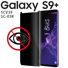 Galaxy S9+ フィルム のぞき見防止 強化ガラスフィルム 3D保護 液晶フィルム 9H ギャラクシー S9 プラス SCV39 SC-03K s9+ガラスフィルム 強化 ガラス フィルム 画面 液晶 保護フィルム ラウンドエッジ 飛散防止 薄い 硬い (A)