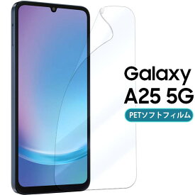 Galaxy A25 5G フィルム galaxya25 ブルーライトカット PET 保護フィルム ノングレア つや消し マット 透明 クリア SC-53F ギャラクシーa25 サムスン