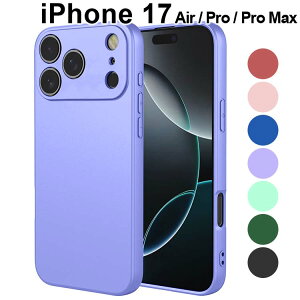iPhone17 P[X Air Pro Pro Max \tg Vv ^ TPU }bg ϏՌ 炳 Ƃ ؍ X}zP[X ACtH17 GA[ v v}bNX Abv