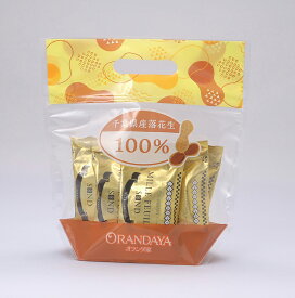 楽花生ミルフィーユサンド 6個入袋ギフト グルメ お取り寄せ スイーツ お菓子 お土産 ご挨拶 お祝い 内祝い お返し お礼 贈答品 出産 結婚 誕生日 贈り物 食品 食べ物