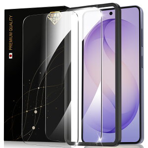 Galaxy S26 Ultra �K���X�t�B���� �K�C�h�g�t�� �w��F�ؑΉ� ���{���Ɏq�̗p �d�x10H �ϏՌ� �w��h�~ �v���C�o�V�[�ی� �M�����N�V�[S26 SCG37 SC-53G �p �t�B���� 2������