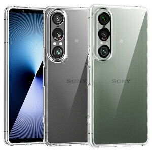SONY Xperia 1 VII ケース クリア SO-51F | SOG13 耐衝撃 TPU+PC 米軍MIL規格取得 SGS認証 黄ばみなし レンズ保護 ストラップホール付き エクスペリア1 VII 用カバー Crystal Series