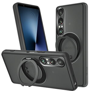 SONY Xperia 1 VII P[X @\ cΉ }Olbg MagSafeΉ Xgbvz[t ^  wh~ ČRMILKiϏՌ O }bg ϖh~ GNXyA1 VII Jo[ u
