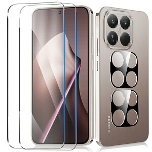 Xiaomi 15T Pro �K���X�t�B����2�� �K���X�t�B����2�� Xiaomi 15T �t���ی�t�B���� ���{���Ɏq�̗p �d�x10H �ϏՌ� �w��h�~ �����K���X �V���I�~15T Pro/ 15T �p �ی�t�B���� 2���Z�b�g