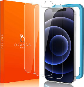 ORANGA iPhone 12 KXtB iPhone 12 Pro tB 6.1C` 2020 ŐVp݌v/Ȃ tیtB {Ɏq KX wh~ ߗ CA[ y3D TouchΉ / dx9H / 