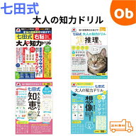 【6/5限定】最大100％ポイントバック　　脳の健康寿命を延ばす！ 七田式 大人の知力ドリル 【ゆうパケ送…