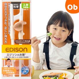 【11/20　20時〜　店内最大ポイント21倍　要エントリー】エジソンのお箸　ラストステップ　子ども用　右手用【ネコポス送料無料】