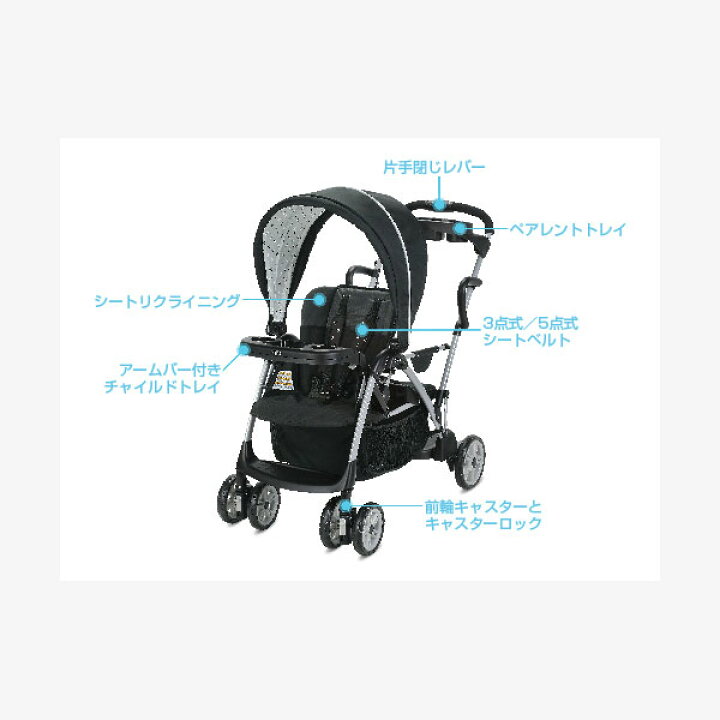 楽天市場】グレコ ルームフォーツー GRACO Room For2 二人乗り 