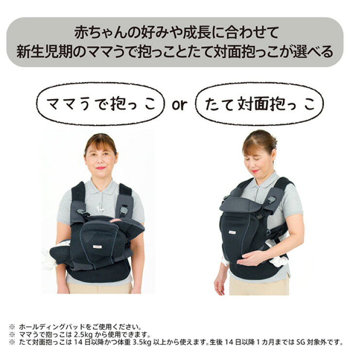 楽天市場】コアラ ウルトラメッシュ カーキ (GN) アップリカ 抱っ 