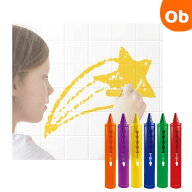 おふろクレヨン6色セット バスクレヨン BATH CRAYONS 【ネコポス】