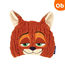 【1/25　最大100％ポイントバック　全品ポイントアップ+ママ割2倍】吸水速乾　タオルキャップ ズートピア　ニック 　可愛い　洗濯機OK【ネコポス送料無料】キャップタオル