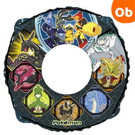 【お得なクーポン配布中】ポケモン 70cm ウキワ 【ネコポス送料無料】子供 新型バルブ採用 対象年齢8〜14…