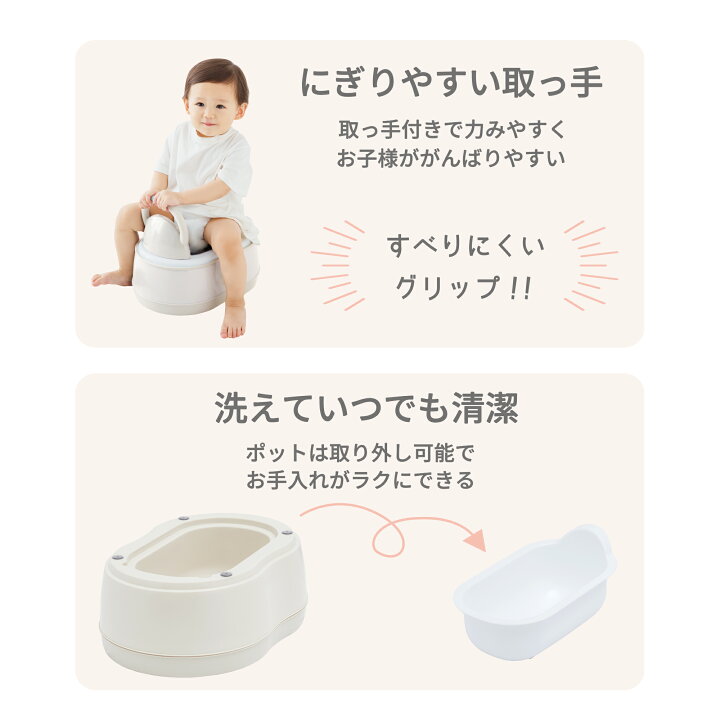 楽天市場】【お得なクーポン配布中】5WAY おまる 永和 補助便座 