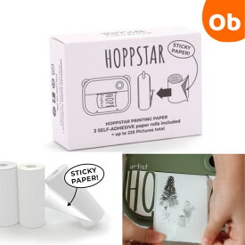 HOPPSTARホップスターサーマルステッカー リフィル3個セット【ネコポス】　クリスマス