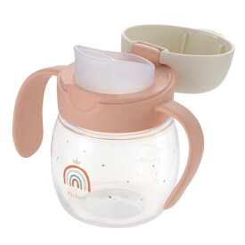 リッチェル トライ のみやすいコップマグ　270mL【送料無料　沖縄・一部地域を除く】 8カ月頃から　すぼめる練習と吸う練習の2ステップ　クリスマス
