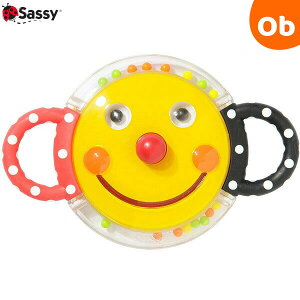 【10/24 20時〜 エントリーでさらに最大12倍】サッシー にこにこミラーラトル スマイリーフェイス・ラトル・ファン Sassy【メール便送料無料】
