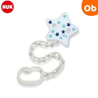 【お得なクーポン配布中】NUK（ヌーク） おしゃぶりホルダー ブルースター【ゆうパケット送料無料】