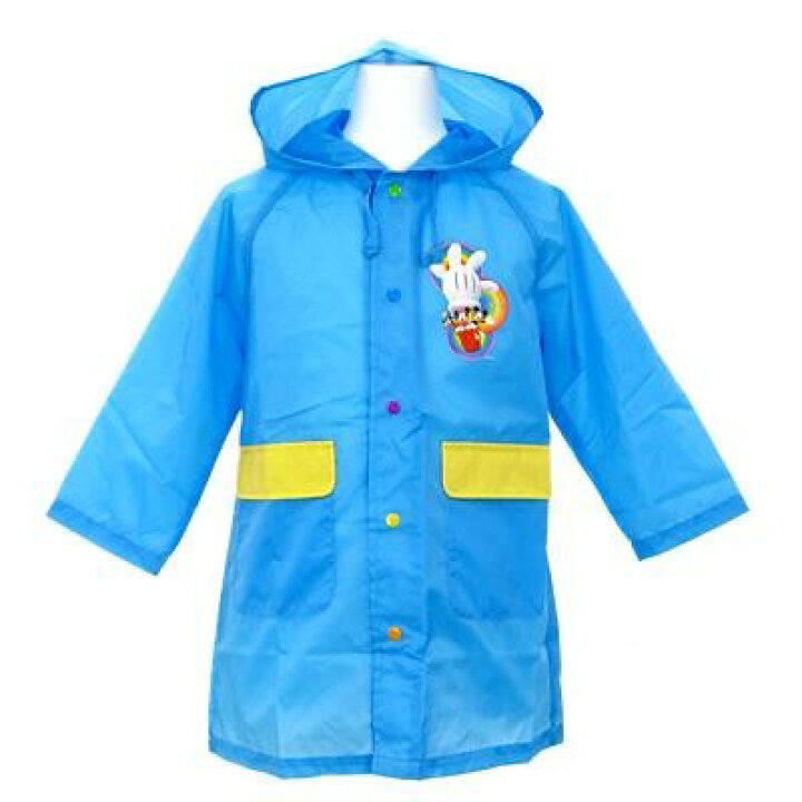 楽天市場 ミッキーマウス クラブハウス リュックサック対応レインコート サックスブルー Orange Baby