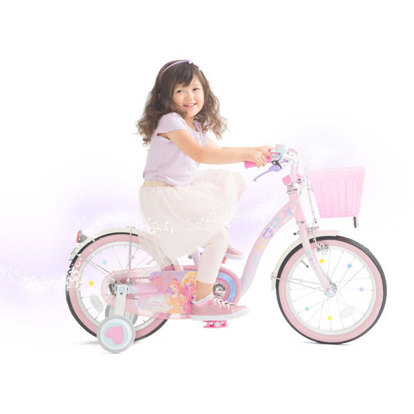 楽天市場】アイデス プリンセス ゆめカワ18インチ ライトピンク 自転車 