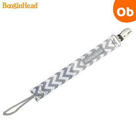 ブーギンヘッド おしゃぶりホルダー パーチー グリップ グレーホワイトシェブロン Boogin Head【ゆうパケ送料無料】　クリスマス