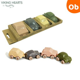 バイキングトイズ バイキングハーツXS くるまセット　 VIKINGTOYS　VIKING HEARTS　ミニカー4個セット