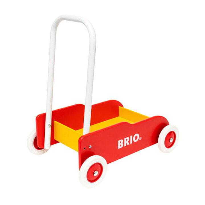 楽天市場】BRIO（ブリオ）手押し車（赤）【送料無料 沖縄・一部地域を 