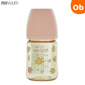 moYUUM(������) PPSU �M���r�@170ml �f�C�W�[�y���������@����E�ꕔ�n��������z�@�N���X�}�X