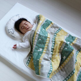 【2/10　最大100％ポイントバック】ベビスリ Rody nino nino ふんわりやわらか 6重ガーゼケット【日本製 綿100％ ベビーケット 70×100cm】【送料無料　沖縄・一部地域を除く】　クリスマス