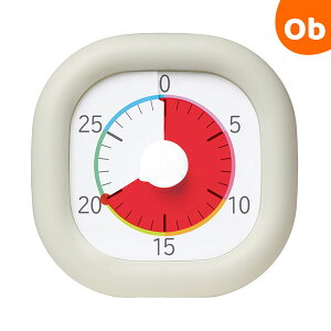 ソニック トキ・サポ 時っ感タイマー 30分計 10cm 色で時間の経過を実感 アイボリー SONIC【送料無料 沖縄・一部地域を除く】