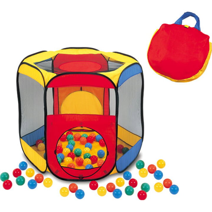 楽天市場 Babygo マジカルボールテント ボール100個つき Magical Ball Tent ボールハウス ラッピング不可商品 送料無料 沖縄 一部地域を除く Orange Baby