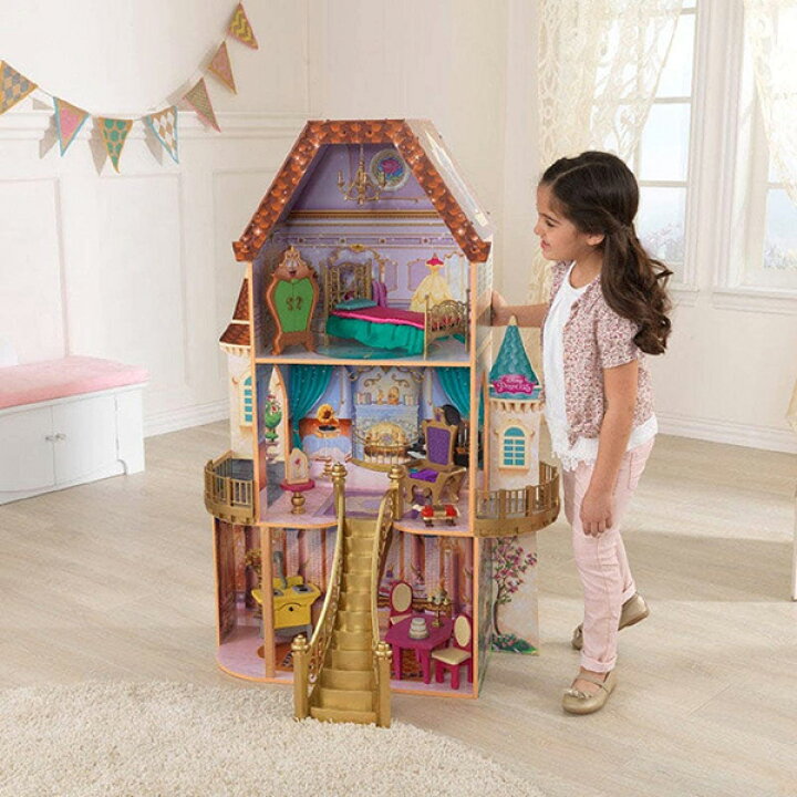 楽天市場】キッドクラフト(Kidkraft) ディズニープリンセス美女と野獣 