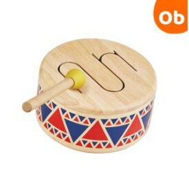 【2/18　エントリーで最大100％ポイントバック】PLANTOYS（プラントイ）　ソリッドドラム【18ヶ月頃から3歳頃まで 木製玩具　楽器のおもちゃ　プレゼント】【送料無料　沖縄・一部地域を除く】　クリスマス