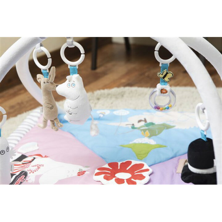 新品入荷 ムーミンベビー アクティビティプレイジム MOOMIN BABY 日本育児 ベビージム プレイマット ムーミンベビー ムーミンハウスであそぼう MOOMIN BABY 日本育児