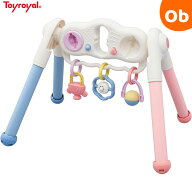 トイローヤル へんしんジム＆知育ボード 3811 ベビージム 知育玩具 出産祝い【送料無料　沖縄・一部地域…