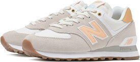 ニューバランス WL574 COR スニーカー レディース コーラル クラシックデザイン・軽量ENCAP