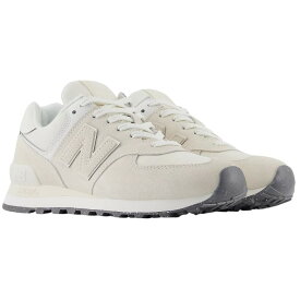 ニューバランス WL574 RBL スニーカー レディース オフホワイト スエード メッシュ 軽量 クッション性 歩きやすい 通勤