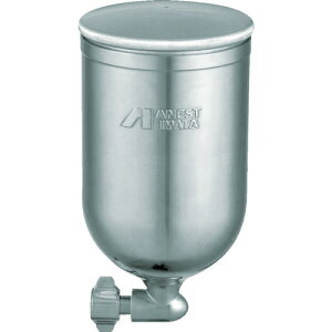 アネスト岩田 スプレーガン用塗料カップ(重力式用) 400ml 取付ネジ:G3/8 PC-4 【116-3299】