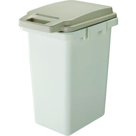 TRUSCO 連結ワンハンドパッキンペール 70L ベージュ TRHPP-70-BG 【161-0765】