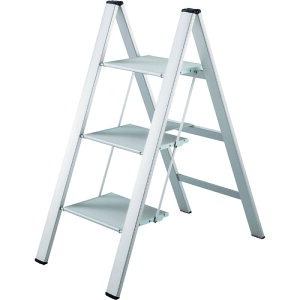 ハセガワ スリムステップ 3段 シルバー SJ-3D(SI) 【177-8760】